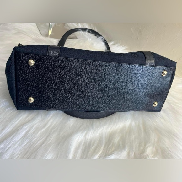 GUCCI Black Canvas Tote Bag👜 - Picture 11 of 16
